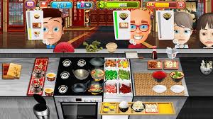 The Cooking Game restaurant scene
